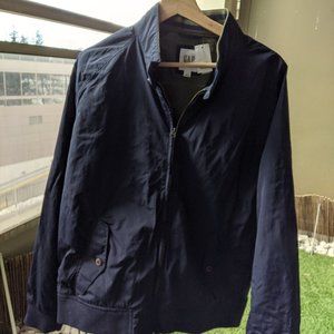 GAP Navy Harrington Jacket (L) (new)